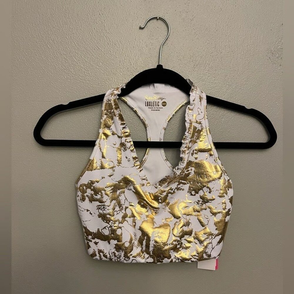 Lilly Pulitzer Lindsay Sports Bra - Size XXS - Picture 1 of 7